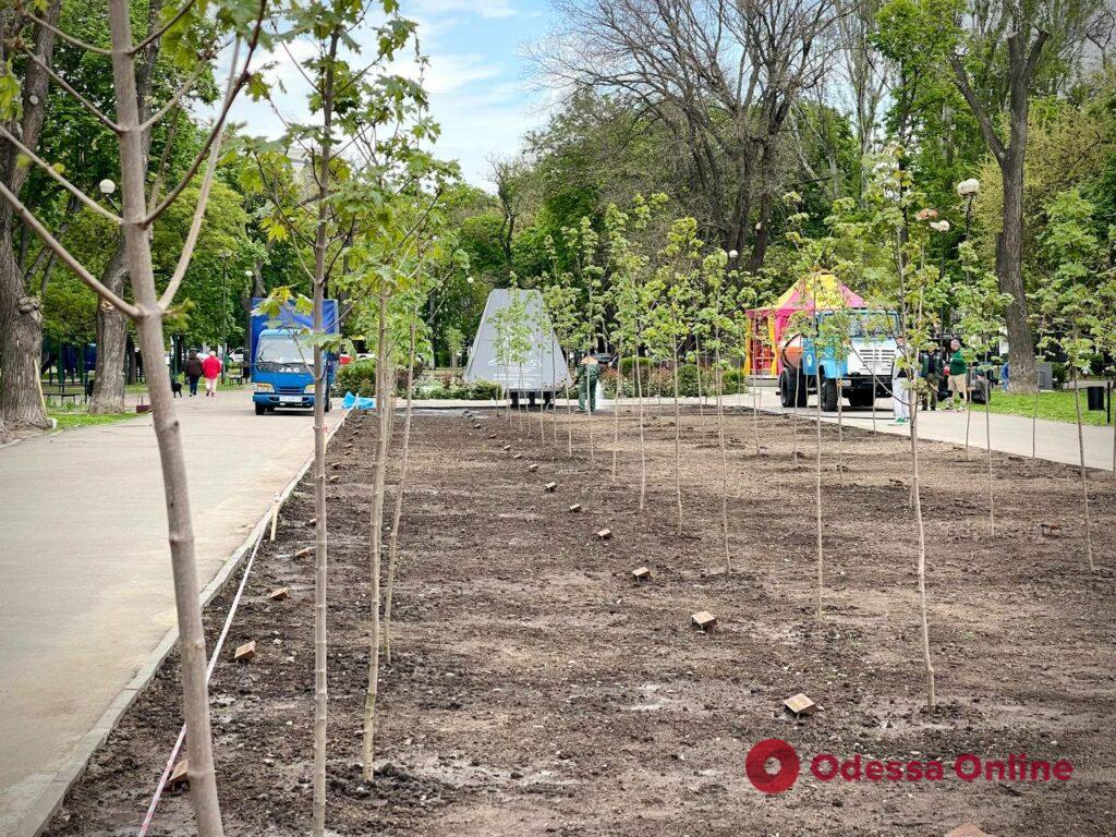 В Одессе завершили благоустройство Прохоровского сквера