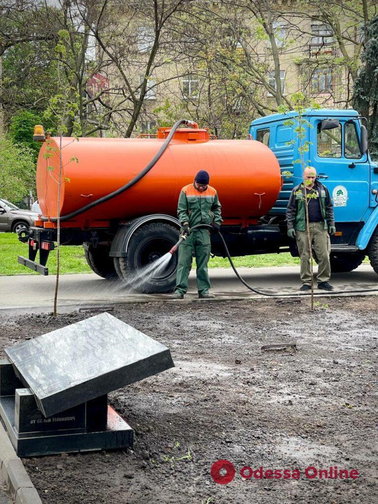 В Одессе завершили благоустройство Прохоровского сквера