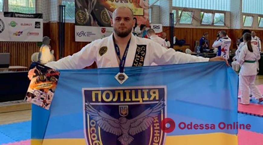 Одеський спецназівець завоював два призові місця на Чемпіонаті Європи з комбат дзю-дзюцу