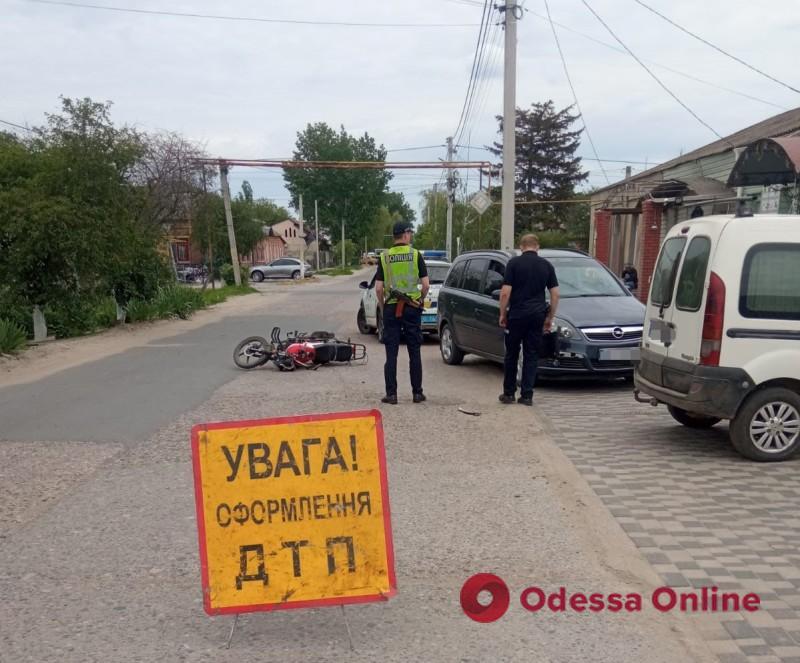 В Одеській області зіткнулися авто та мотоцикл