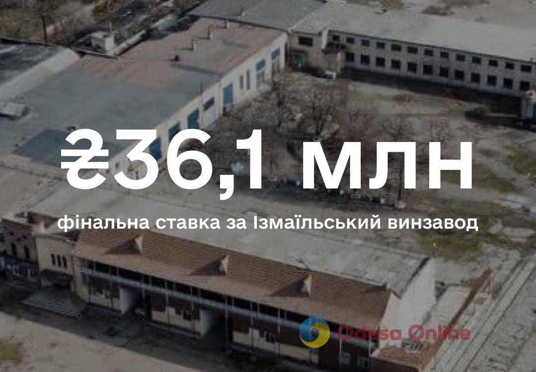 Измаильский винзавод продали на аукционе