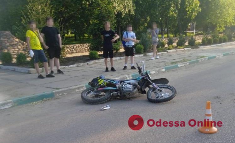 В Одесской области водитель легковушки отправил мотоциклиста в больницу