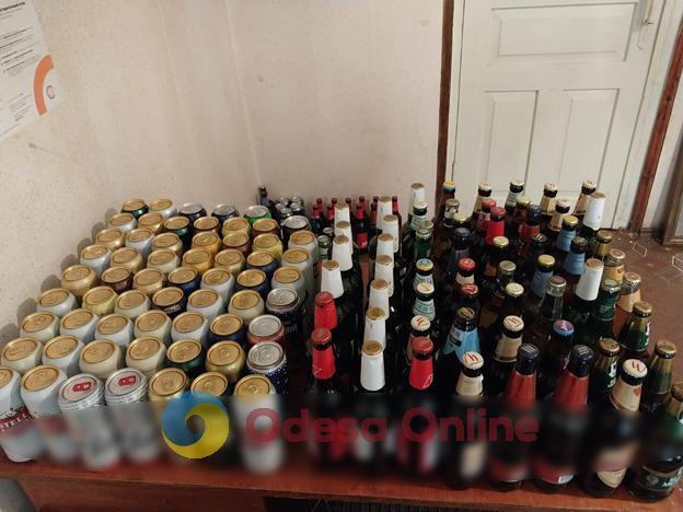 За месяц полицейские в Одесской области изъяли более 49 тысяч сигаретных пачек и 15 тысяч литров алкоголя