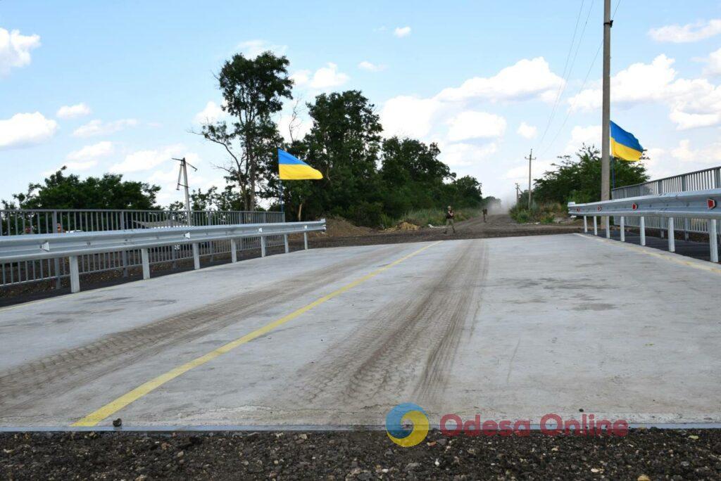 В Николаевской области восстановили еще один мост, разрушенный оккупантами