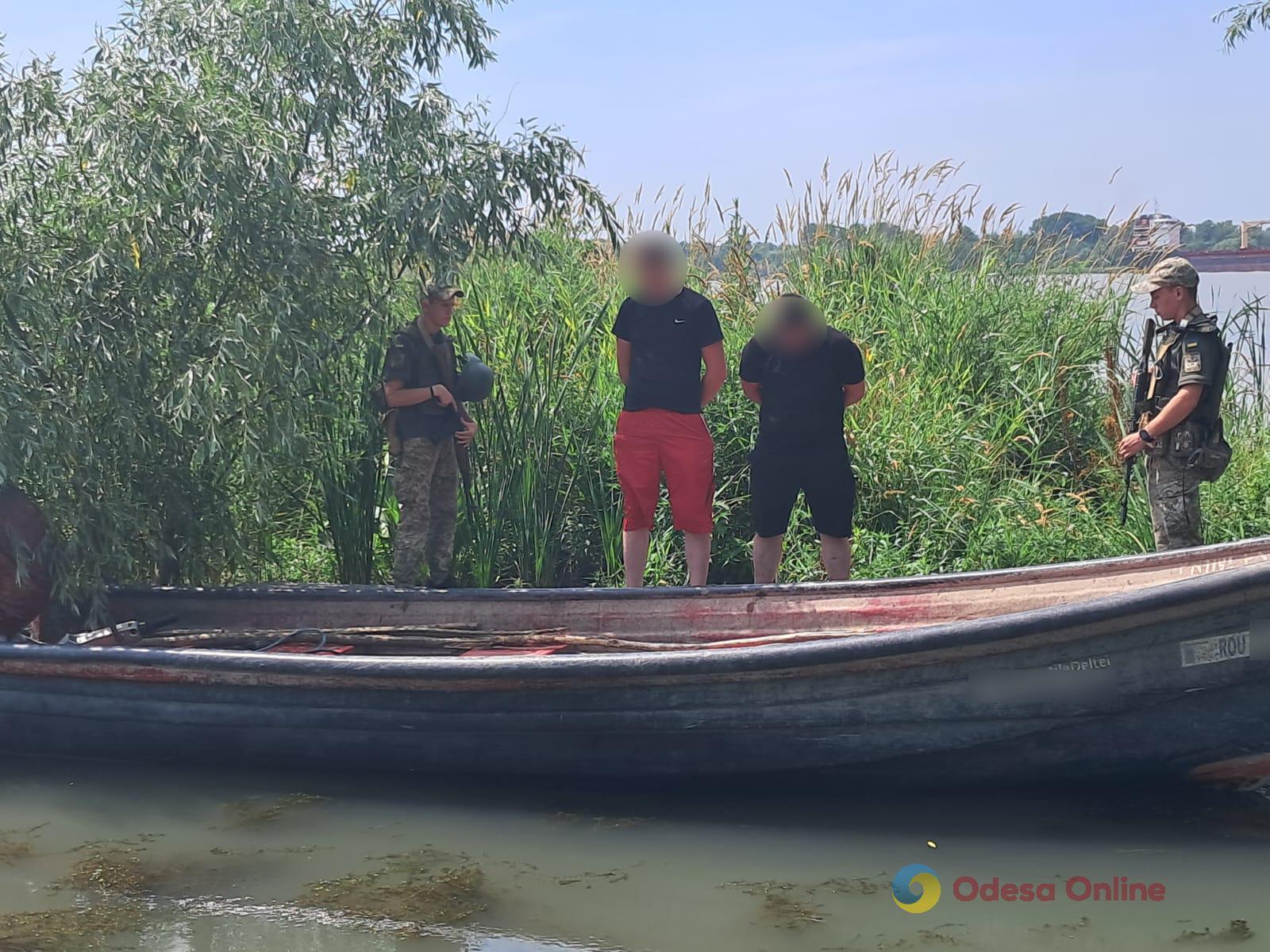 В Одесской области пограничники задержали двух граждан Румынии, которые «уснули в лодке»