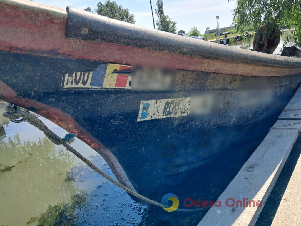 В Одесской области пограничники задержали двух граждан Румынии, которые «уснули в лодке»