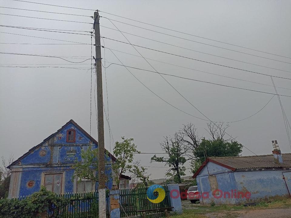 В Одесской области из-за непогоды без света остается 41 населенный пункт