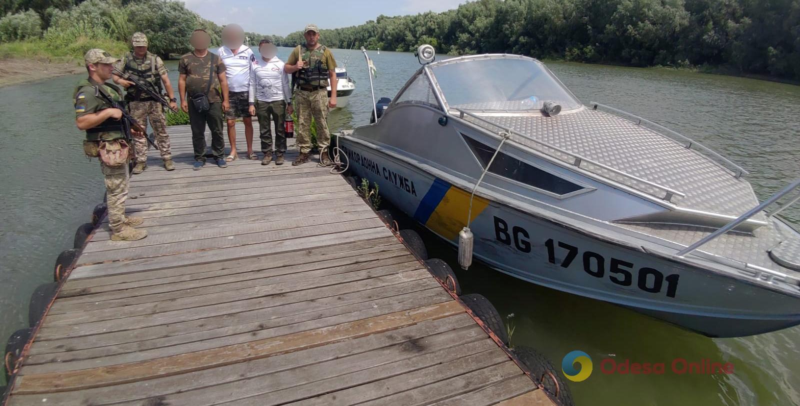Одесская область: трое румын в лодке пробрались на территорию Украины