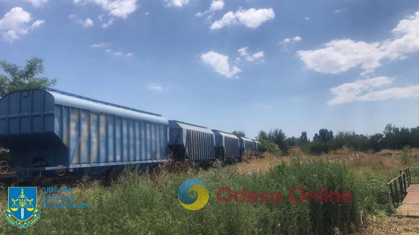 Тысяча тонн пеллет: в Одесской области арестовали 19 вагонов с российской продукцией