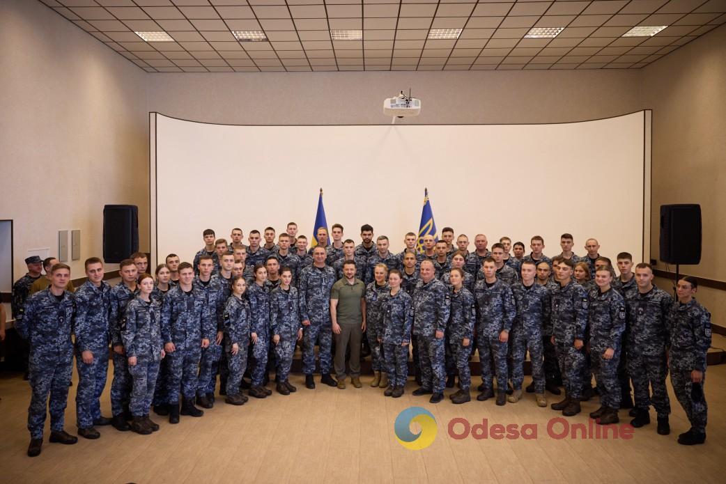 День ВМС: президент Владимир Зеленский прибыл в Одессу (видео)