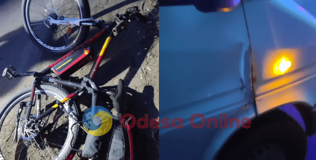 На Овидиопольской дороге в ДТП пострадал велосипедист