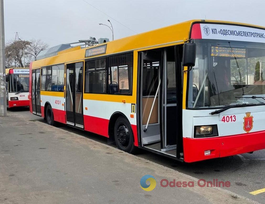 В Одессе между центром и поселком Котовского планируют запустить электробусы