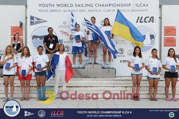 Одесситка стала призером молодежного Чемпионата мира по парусному спорту