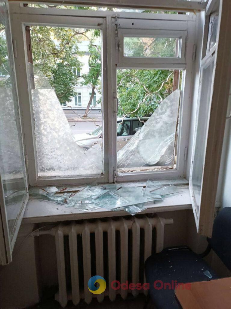 В Одессе четыре медучреждения пострадали в результате ракетной атаки (фото)