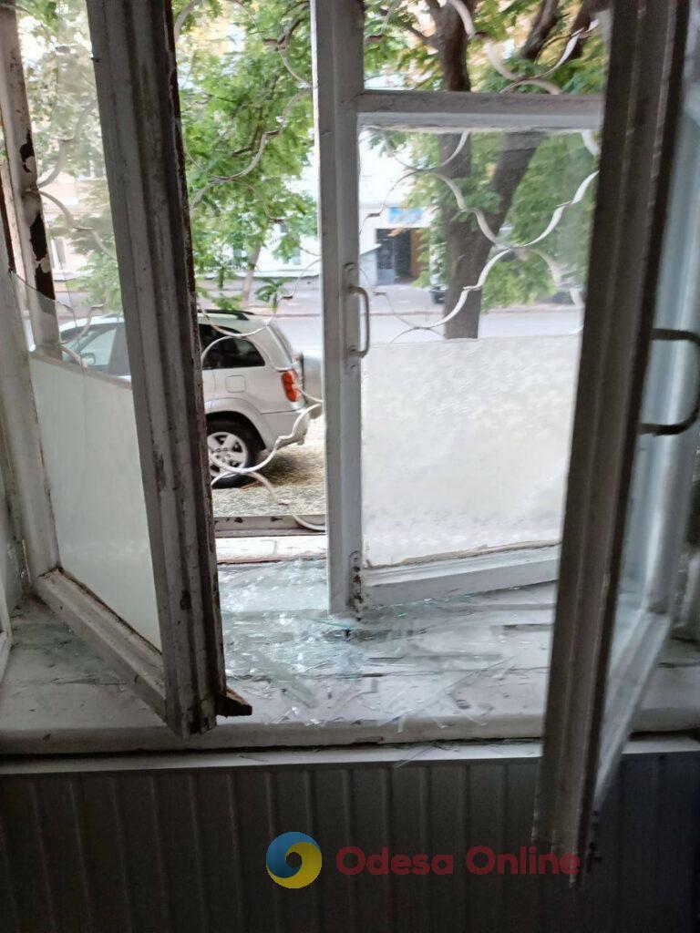 В Одесі чотири медичні заклади постраждали внаслідок ракетної атаки (фото)