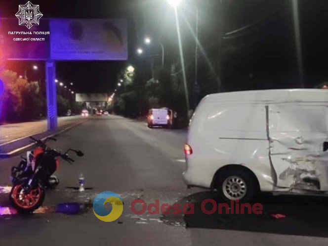 Одесса: в ДТП на Рихтера пострадал мотоциклист
