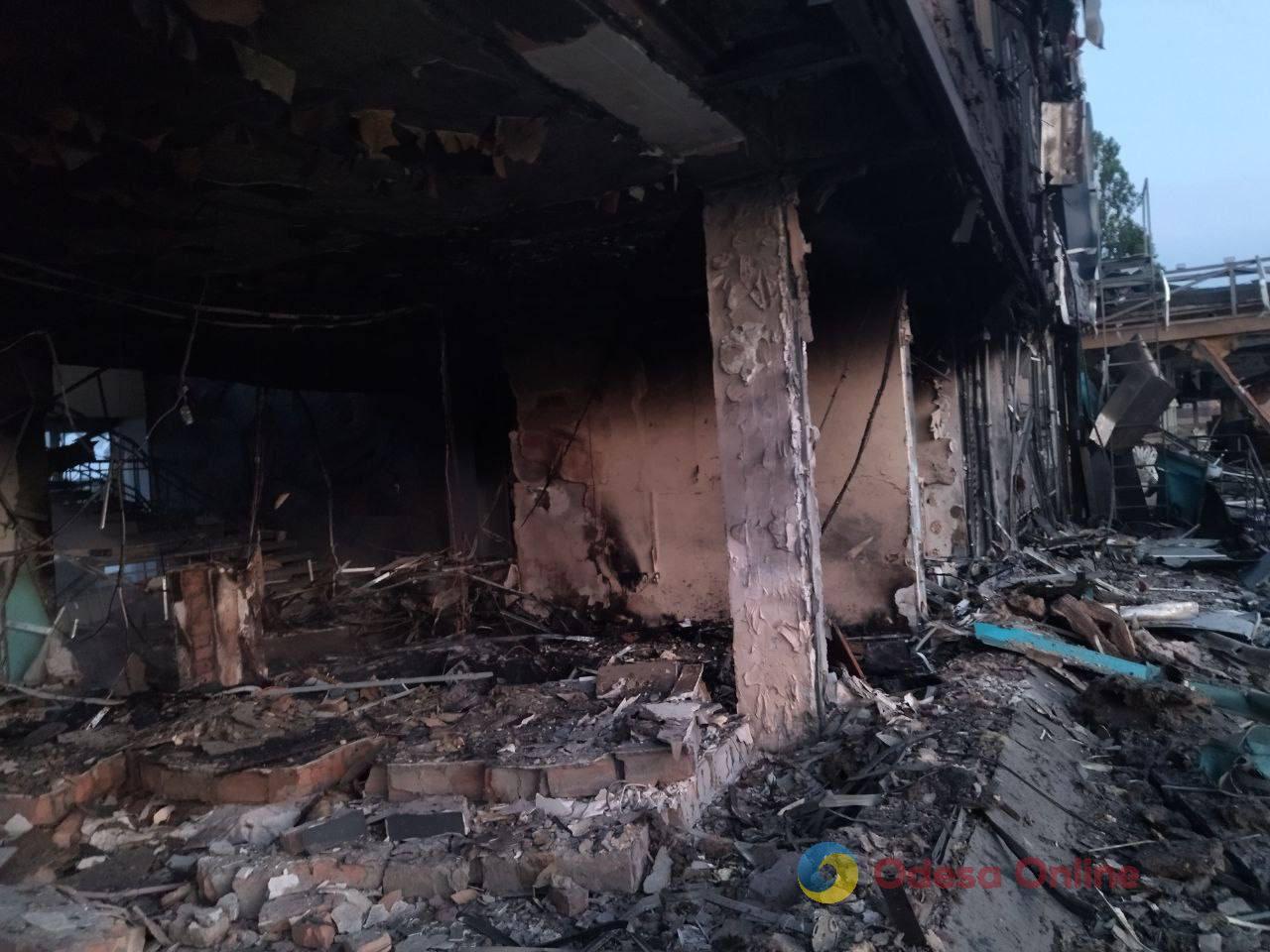 Последствия ночной атаки россиян на юг Одесской области (фото)