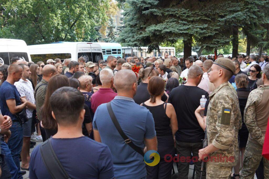 В Одессе простились с двумя бойцами 126 ТРО