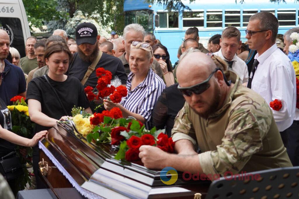 В Одессе простились с двумя бойцами 126 ТРО