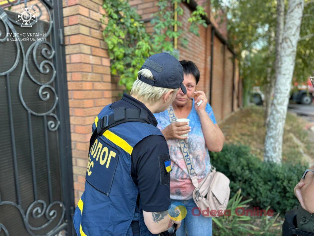 В Одессе горел частный жилой дом: среди пострадавших – четверо детей