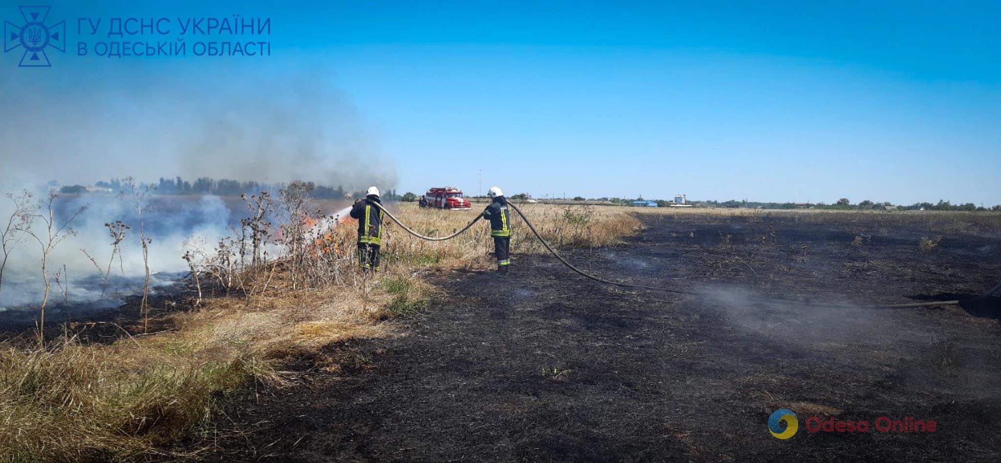 Одесская область: за сутки спасатели ликвидировали 56 пожаров на открытых территориях