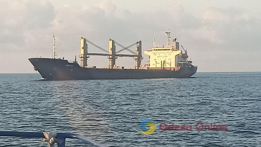 З порту «Чорноморськ» вийшло судно з пшеницею для Єгипту