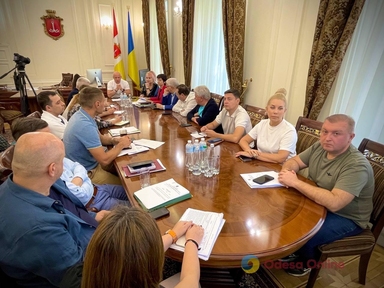 В Одесской мэрии обсудили вопросы помощи военным