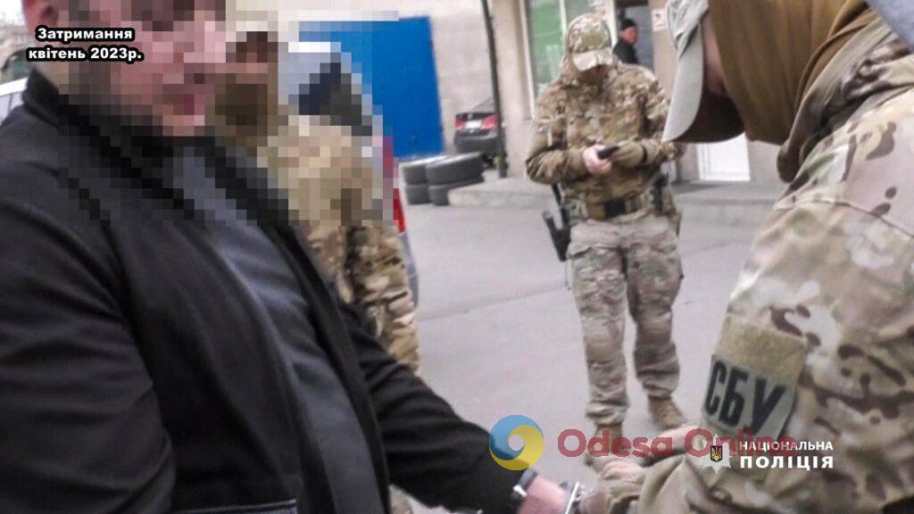 В Одессе полицейские сообщили о подозрении уголовному авторитету
