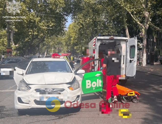 В ДТП в районе проспекта Шевченко пострадал водитель Hyundai