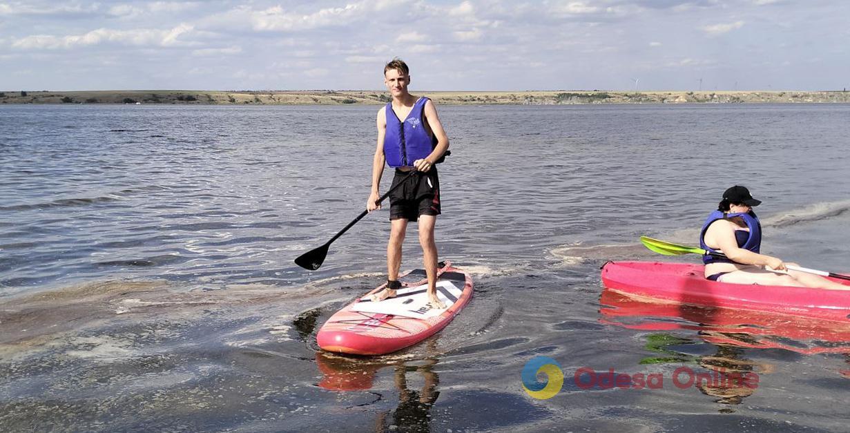 На Одещині постраждалих від агресії рф реабілітують за допомогою водних видів спорту