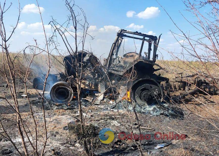 В Херсонской области тракторист подорвался на мине