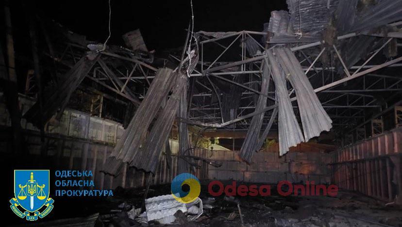 Прокуратура начала расследование ночной российской атаки на Одесскую область