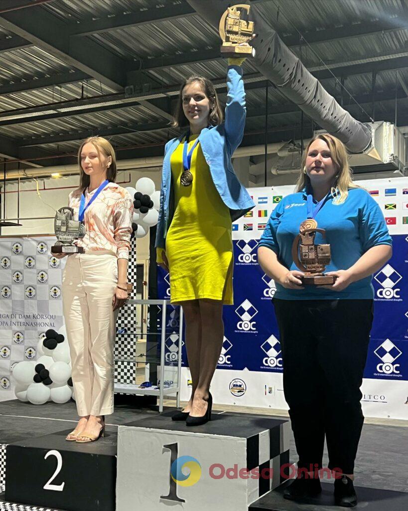 Одеситка вперше у кар’єрі здобула титул чемпіонки світу з міжнародних шашок