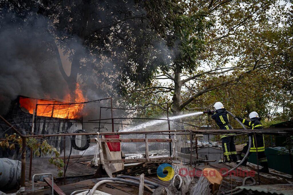 В Одесі під час пожежі загинув чоловік