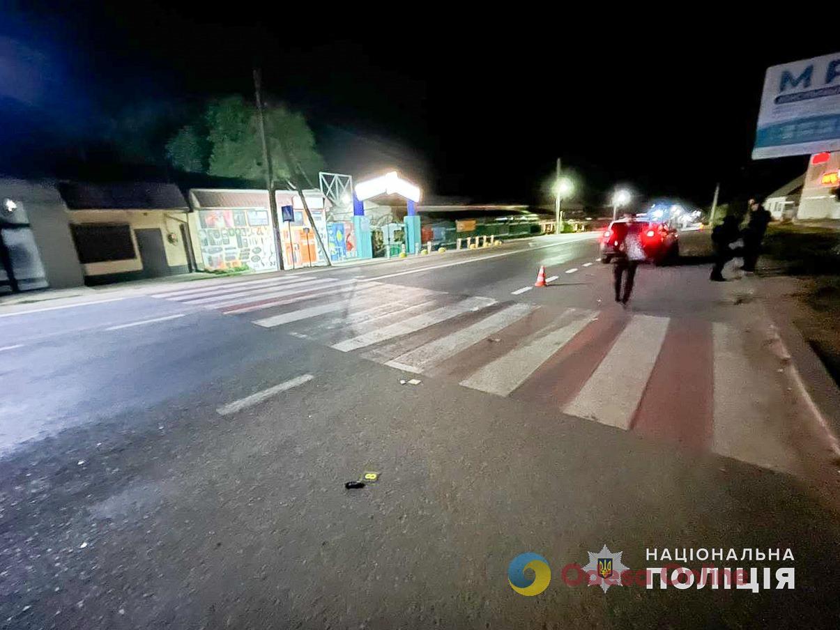 В Одесской области пьяный водитель на пешеходном переходе сбил мужчину, не остановился и поехал дальше