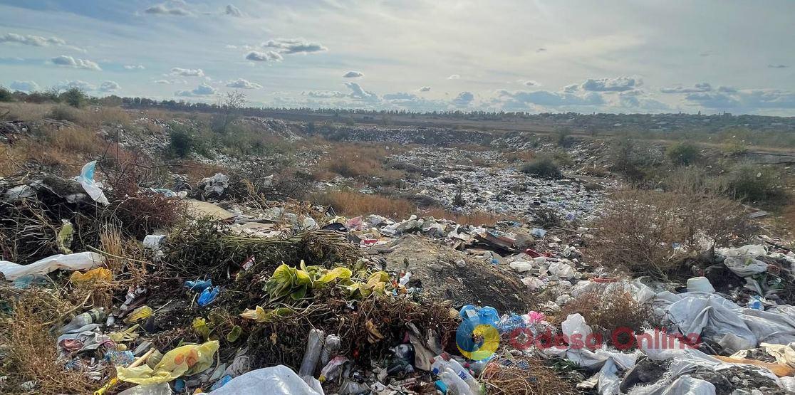 В Одесской области обнаружили незаконную мусорную свалку площадью 2 га