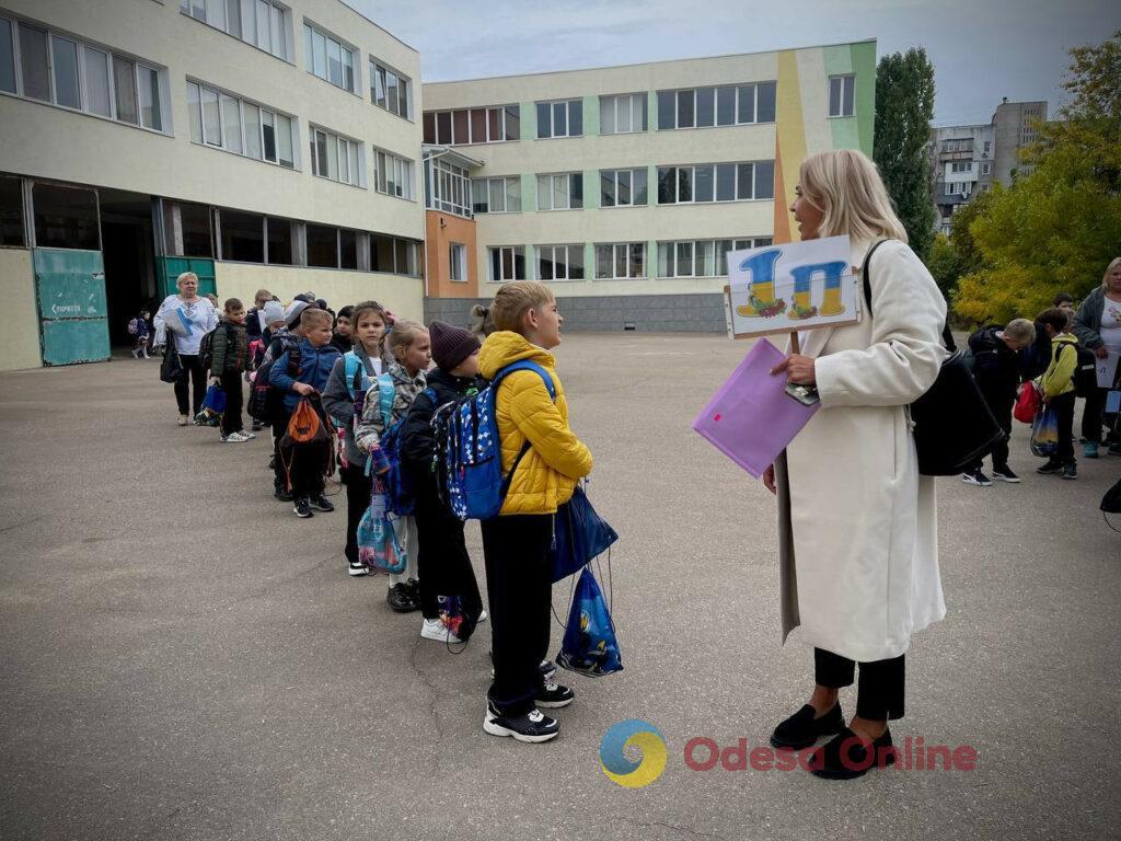 В Пересыпском районе Одессы открыли еще одно укрытие для школьников (фото, видео)
