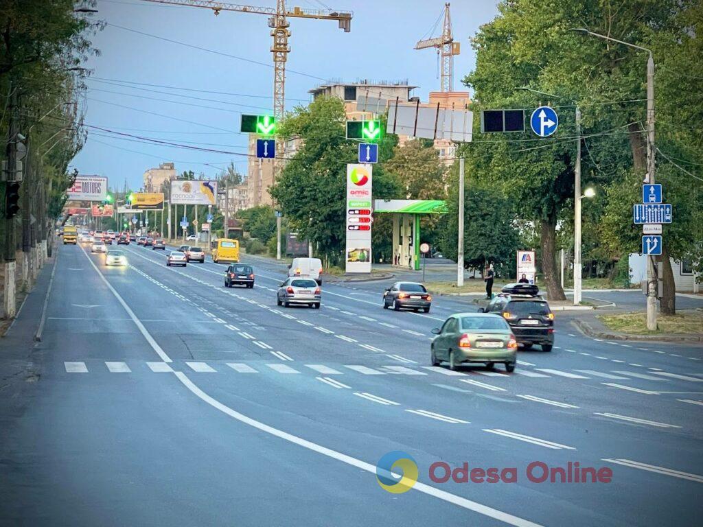 В Одессе ввели новую схему организации дорожного движения на Николаевской дороге