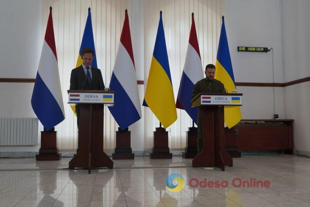 В Одесі Зеленський зустрівся з прем’єр-міністром Нідерландів (фото, відео)