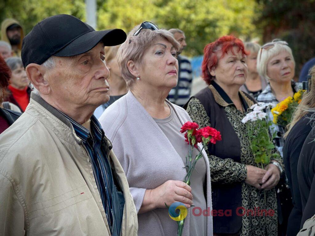 В Одесі поклали квіти до місця масової страти євреїв у роки Другої Світової війни
