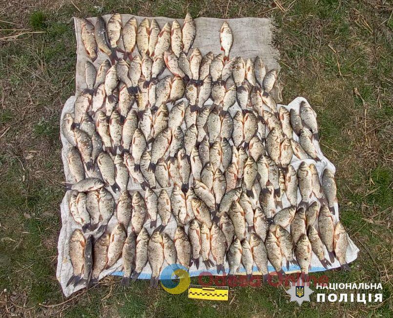 Мешканець Одещини незаконно наловив на території «Тузлівських лиманів» риби на понад 330 тисяч гривень