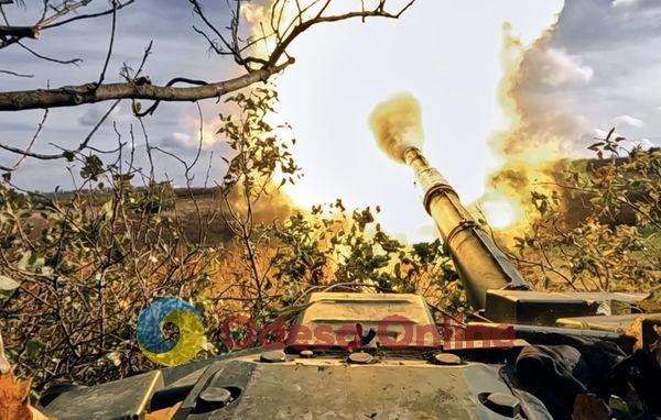 Украинские защитники на левобережье Днепра за сутки отбили 12 вражеских атак