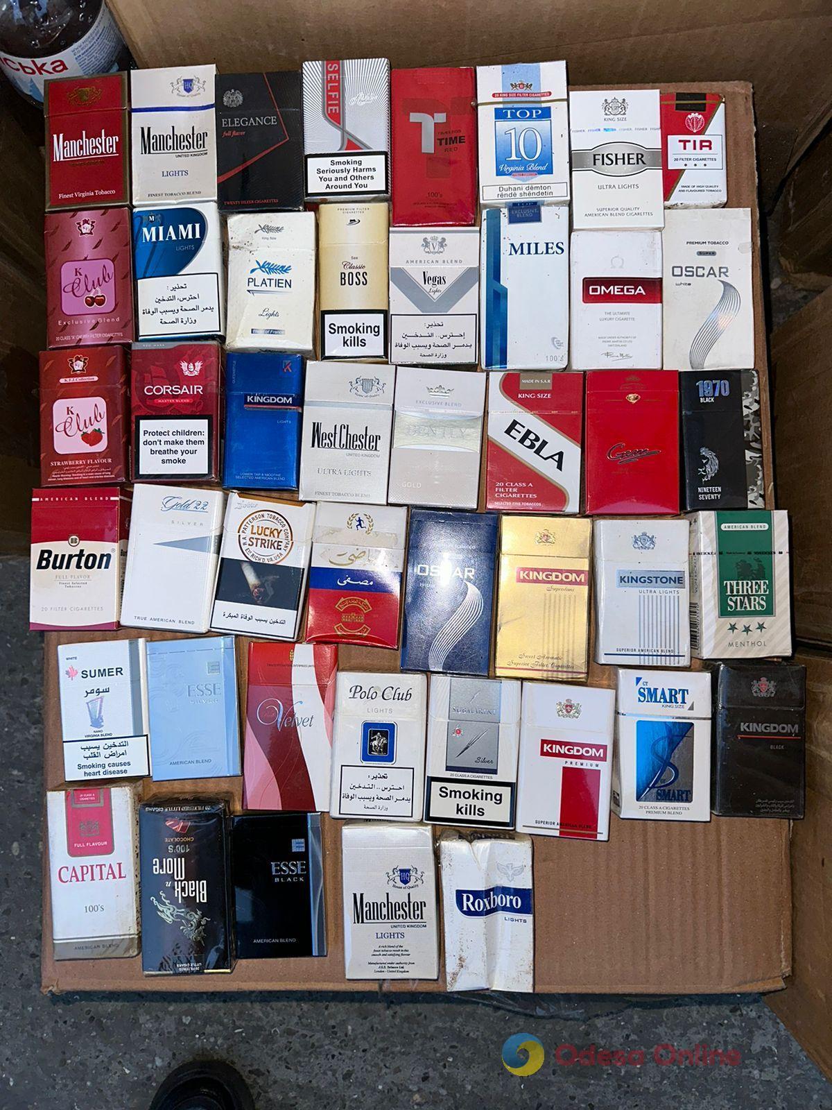 В порту Рені вилучили контрабандних цигарок на 32 мільйони