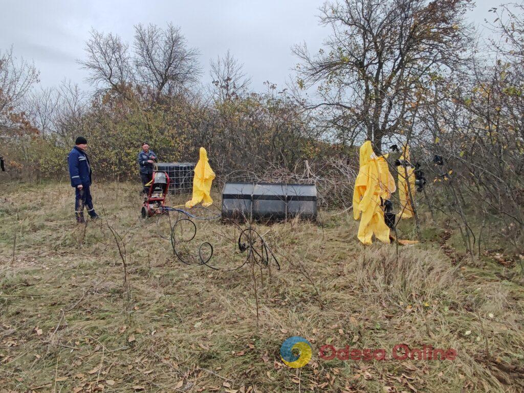 На Одещині фахівці зібрали пів сотні тон хімічних відходів (фото)