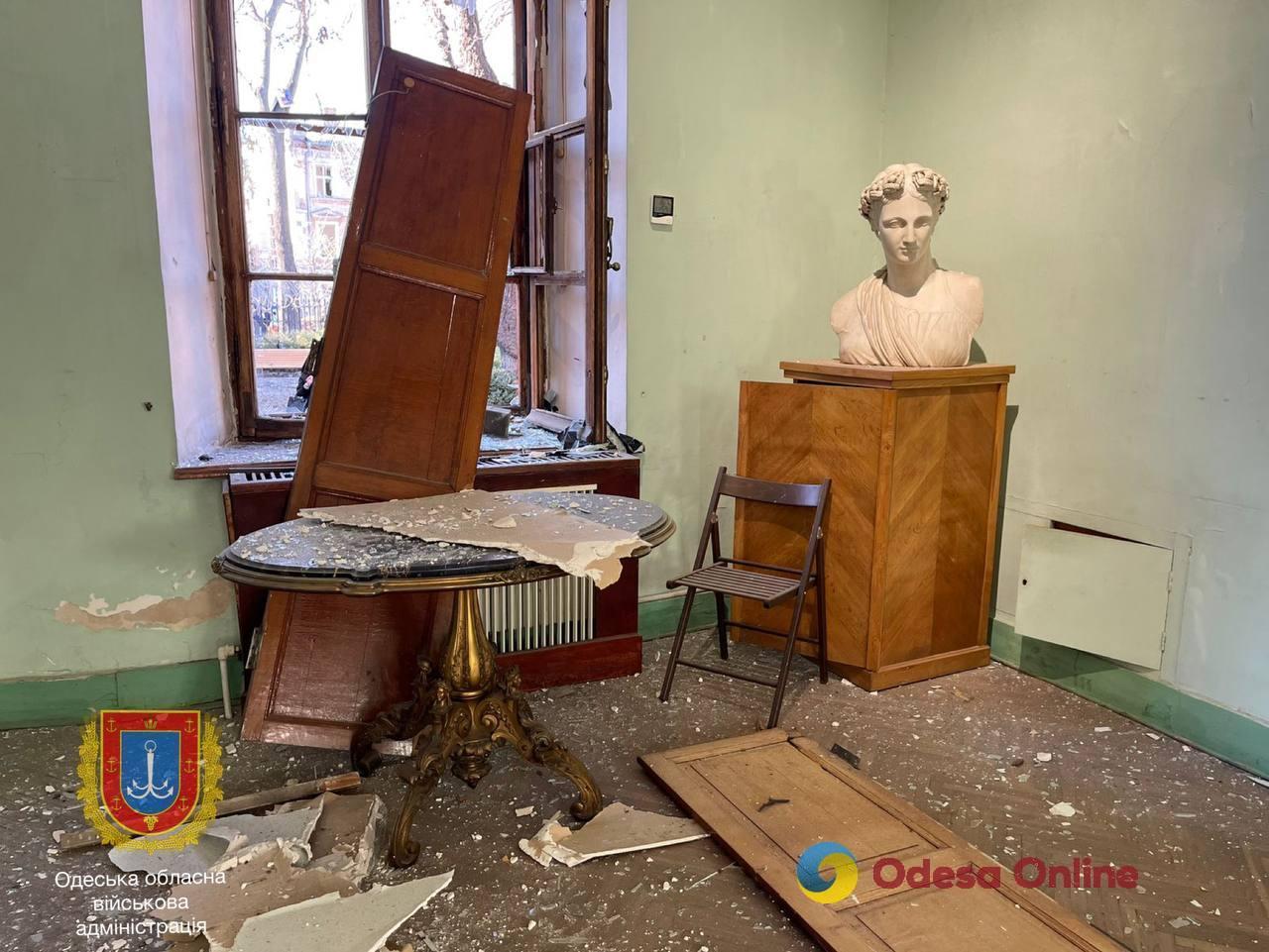 З липня цього року Росія пошкодила понад 90 пам’яток архітектури в Одесі