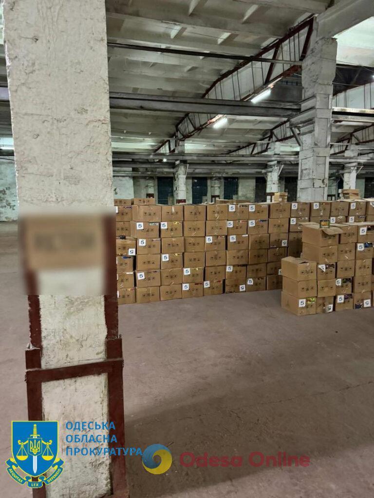 В Одессе накрыли склады с табачными изделиями на 103 млн гривен