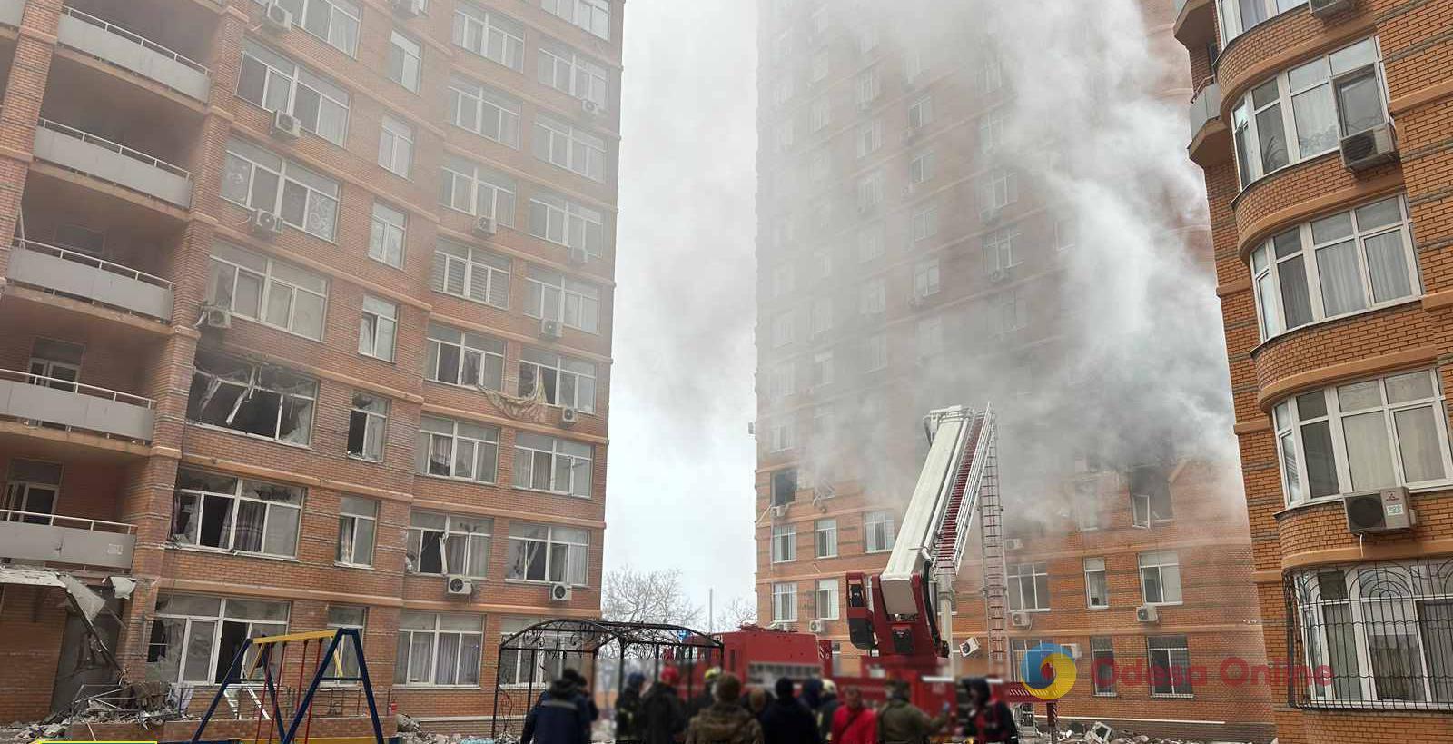 Троє загиблих та 26 поранених: прокуратура розслідує повітряний удар по Одесі