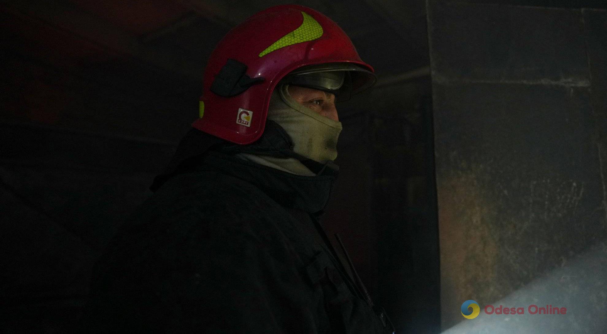 Одесская область: в Беляевке спасли человека из огня