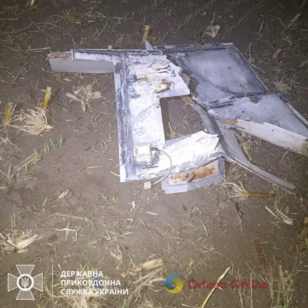 Пограничники Одесской области показали обломки сбитых «шахедов» (фото)