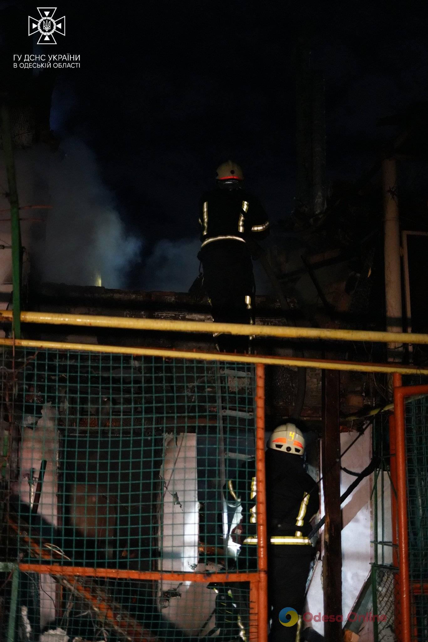 Спасатели показали ликвидацию последствий атаки «шахедами» на Одесскую область (фото, видео)